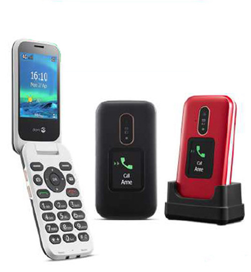 Doro 6880 4G : Téléphone portable senior à clapet